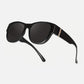 🏖️ Soldes d'été ☀️Grandes lunettes de soleil à porter par-dessus des lunettes de vue pour femmes💐