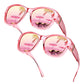 🏖️ Soldes d'été ☀️Grandes lunettes de soleil à porter par-dessus des lunettes de vue pour femmes💐