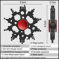 🔧❄️ Chiave multifunzione a forma di fiocco di neve con giroscopio da dito 🌀✨