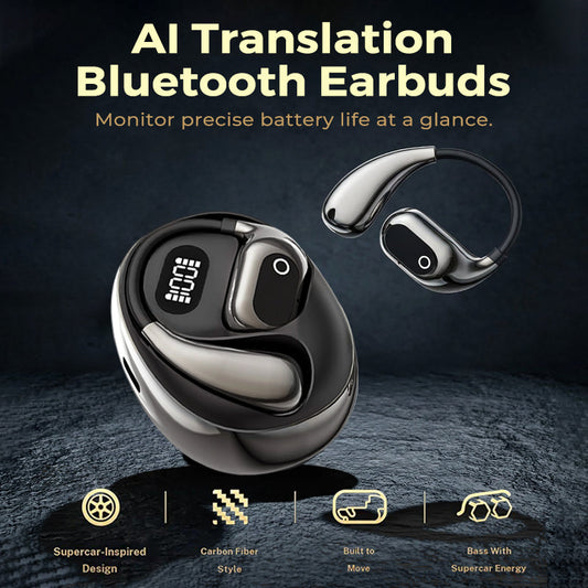 Écouteurs Bluetooth à traduction AI