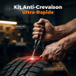 Kit de réparation pour pneus tubeless en coffret aluminium