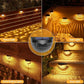 Luci solari decorative e impermeabili per recinzioni da esterno