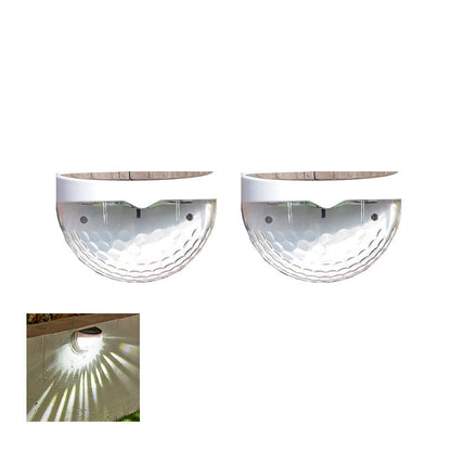 Luci solari decorative e impermeabili per recinzioni da esterno