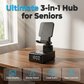 Ultime station d'accueil intelligente 3-en-1 pour seniors