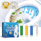 Lot de 3 tampons de gel pour toilettes 42 Fleurs | 6 parfums frais | Nettoyant désodorisant longue durée pour salle de bain