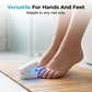 Dispositif portable de soin des ongles à lumière bleue