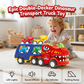 🦕🚛Camion de transport de dinosaures à deux étages (jouet)