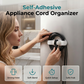 Organisateur de câbles en silicone auto-adhésif pour appareils électroniques
