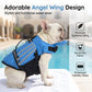 💞Plus de 50 000 exemplaires vendus !🐕👼 50 % DE RÉDUCTION ! Gilet de sauvetage pour chien « Ailes d'ange » réfléchissant – Grande flottabilité, poignée de sauvetage rapide et maille respirante. Bandes réfléchissantes pour les baignades en soirée 🌊