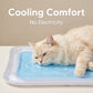 🐱✨ PROMO FLASH -50% ! Lit d'Eau Gonflable Rafraîchissant pour Chats – PVC Anti-Griffes, Bord Ergonomique, Jouets Flottants, 3 Tailles, Idéal Été 🔥
