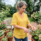 👚✨ Haut élégant à col en V – respirant, coupe ample, idéal pour les journées d'été décontractées