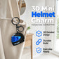 Porte-clés mini casque de moto fantaisie