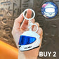 Porte-clés mini casque de moto fantaisie