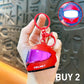 Porte-clés mini casque de moto fantaisie