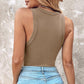 🔥 50% Rabatt!👚Geripptes Tanktop mit integriertem BH für Frauen