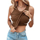 🔥 50% Rabatt!👚Geripptes Tanktop mit integriertem BH für Frauen