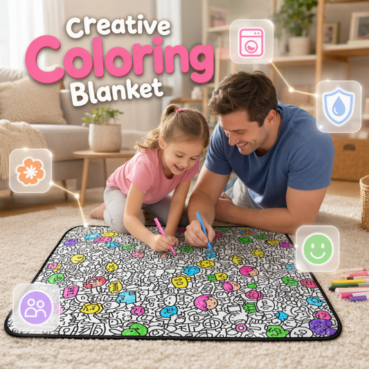 🧶 Coperta disegno fai-da-te per momenti in famiglia – creatività e divertimento insieme! 🎨👨‍👩‍👧‍👦✨
