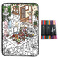 🧶 Coperta disegno fai-da-te per momenti in famiglia – creatività e divertimento insieme! 🎨👨‍👩‍👧‍👦✨
