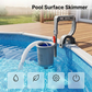 🏊 Skimmer de surface pour piscines hors sol – pour une eau toujours propre ! 💧✨