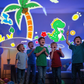 Projecteur et veilleuse 2-en-1 Galaxy avec films de projection