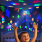 Projecteur et veilleuse 2-en-1 Galaxy avec films de projection