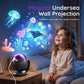 🌊 Proiettore notturno con cielo stellato oceanico e musica per cameretta dei bambini – magia e relax prima della nanna! ⭐🎵✨🌙