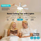 🏆 Dernier jour des soldes : 50% de réduction 🔥 Lampe-Ventilateur LED SmartBreez 40W — 20,5, ultra-silencieuse avec télécommande 🎯 | Idéale pour la chambre 😴, la cuisine 👩‍🍳 et le garage