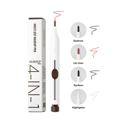 💄 Stylo de maquillage multifonction portable – 3 en 1 pour les lèvres✨ Compact et pratique – idéal pour les voyages et un usage quotidien. 🎨 Couleur polyvalente – Achetez-en 3 et bénéficiez d'une remise supplémentaire de 10 % ! 🛍️