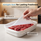 🥳2026 HOT SALE🥳💞50K+ SOLD! 📦🧊 50% OFF! Stackable Fridge Container with Airtight Lid – Transparent for quick view, stackable for space saving. Food‑grade, easy clean – a smarter fridge! 🏠✨