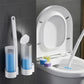 🦠 Kit de nettoyage pour WC sans bactéries — Têtes remplaçables | Système de recharge sans contact