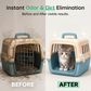 Spray nettoyant pour cages de transport pour chats