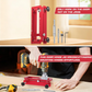 📢 50% DE RÉDUCTION! 🔧 Kit de Gabarit de Mortaise pour Charnières de Porte Réglable – Précis, réglable & facile à utiliser – Idéal pour une installation rapide et professionnelle 🚪