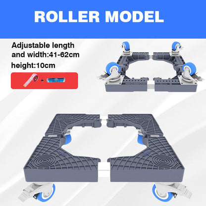 🎁🧺 Base antiscivolo rialzata multifunzione per lavatrice – il regalo utile per tutti! 🔧💪