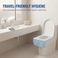 🎁Lot de housses de siège de toilettes jetables et imperméables, 20 pièces par sachet