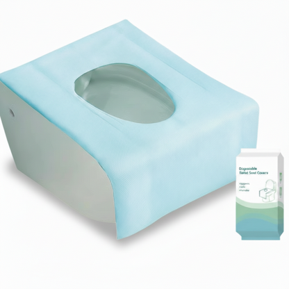 🎁Lot de housses de siège de toilettes jetables et imperméables, 20 pièces par sachet