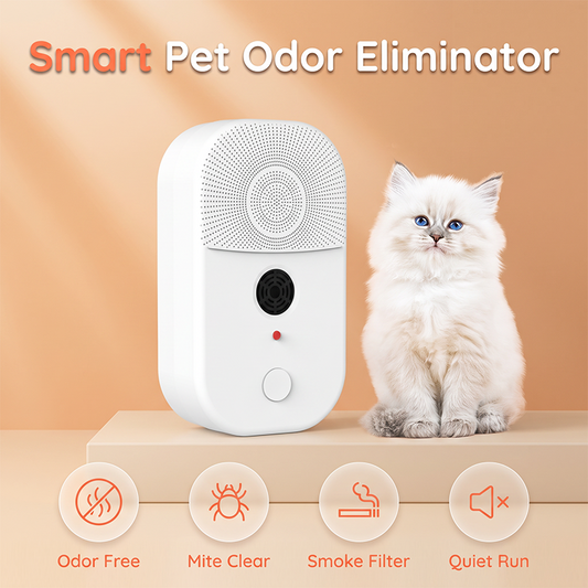 🥳 PLUS DE 50 000 EXEMPLAIRES VENDUS ! 🔥 50 % DE RÉDUCTION ! Purificateur d'air 2-en-1 pour animaux de compagnie et répulsif à ultrasons contre les acariens