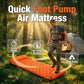 🛍️ 50 % de réduction – Matelas gonflable de camping confortable avec pompe manuelle – léger, isolant et polyvalent, pour la tente et le camping-car 🏕️