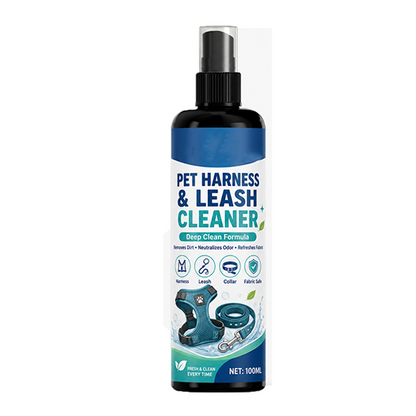 🐕🧼 Spray pulente per pettorine e guinzagli per animali – rimuove sporco e cattivi odori in un attimo! ✨🐾