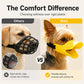 🎉🎉Surprise : 50 % de réduction ! 🐕 Protégez-vous et protégez vos compagnons à quatre pattes ! 😊 Adorable muselière en silicone pour chien en forme de bec de canard