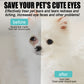 🐱🐶 Nettoyant et gouttes pour les yeux des animaux de compagnie – Formule douce au pH équilibré, sans danger pour les chiens et les chats