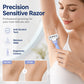 🔥Offre spéciale : Un acheté  un offert !🔥 Manche de rasoir 5 lames pour femme – Prise en main ergonomique et antidérapante, compatible avec les recharges 🪒