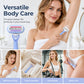 🔥Offre spéciale : Un acheté  un offert !🔥 Manche de rasoir 5 lames pour femme – Prise en main ergonomique et antidérapante, compatible avec les recharges 🪒