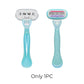 🔥Offre spéciale : Un acheté  un offert !🔥 Manche de rasoir 5 lames pour femme – Prise en main ergonomique et antidérapante, compatible avec les recharges 🪒