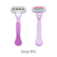 🔥Offre spéciale : Un acheté  un offert !🔥 Manche de rasoir 5 lames pour femme – Prise en main ergonomique et antidérapante, compatible avec les recharges 🪒