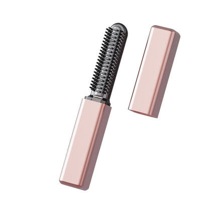 🏆 Dernier jour :50 % de réduction ! 💁 Peigne chauffant sans fil portable pour coiffer ses cheveux rapidement. 👩 Formez vos cheveux en seulement 3 secondes !