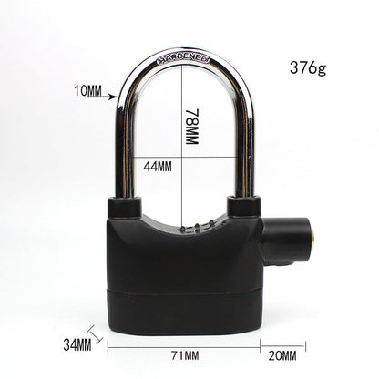 🥳 PLUS DE 50 000 EXEMPLAIRES VENDUS ! 🔥 50 % DE RÉDUCTION ! Cadenas antivol haute sécurité avec alarme