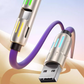 🔥 ACHETEZ 1, OBTENEZ 1 GRATUIT! 🔌 Câble LED Lumineux 4-en-1 240W – Silicone & alliage zinc, charge rapide & miroir – Idéal pour voiture & tous vos appareils 📱