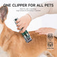 ✂️ 50% DE RÉDUCTION ! 🐾 Tondeuse Silencieuse Animaux – Titane-Céramique + ABS – Rechargeable & 1200 mAh for Chats & Chiens
