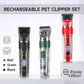 ✂️ 50% DE RÉDUCTION ! 🐾 Tondeuse Silencieuse Animaux – Titane-Céramique + ABS – Rechargeable & 1200 mAh for Chats & Chiens