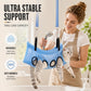 🐱🛏️ Lit de toilettage pliable 2-en-1 – Table stable et antidérapante, se transforme en couchage douillet, idéal pour brosser, couper les griffes et offrir une sieste réparatrice 💤✂️